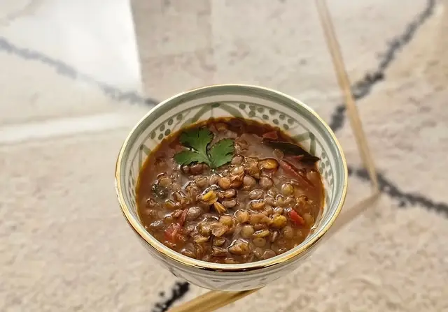 Authentic Moroccan Lentil Soup